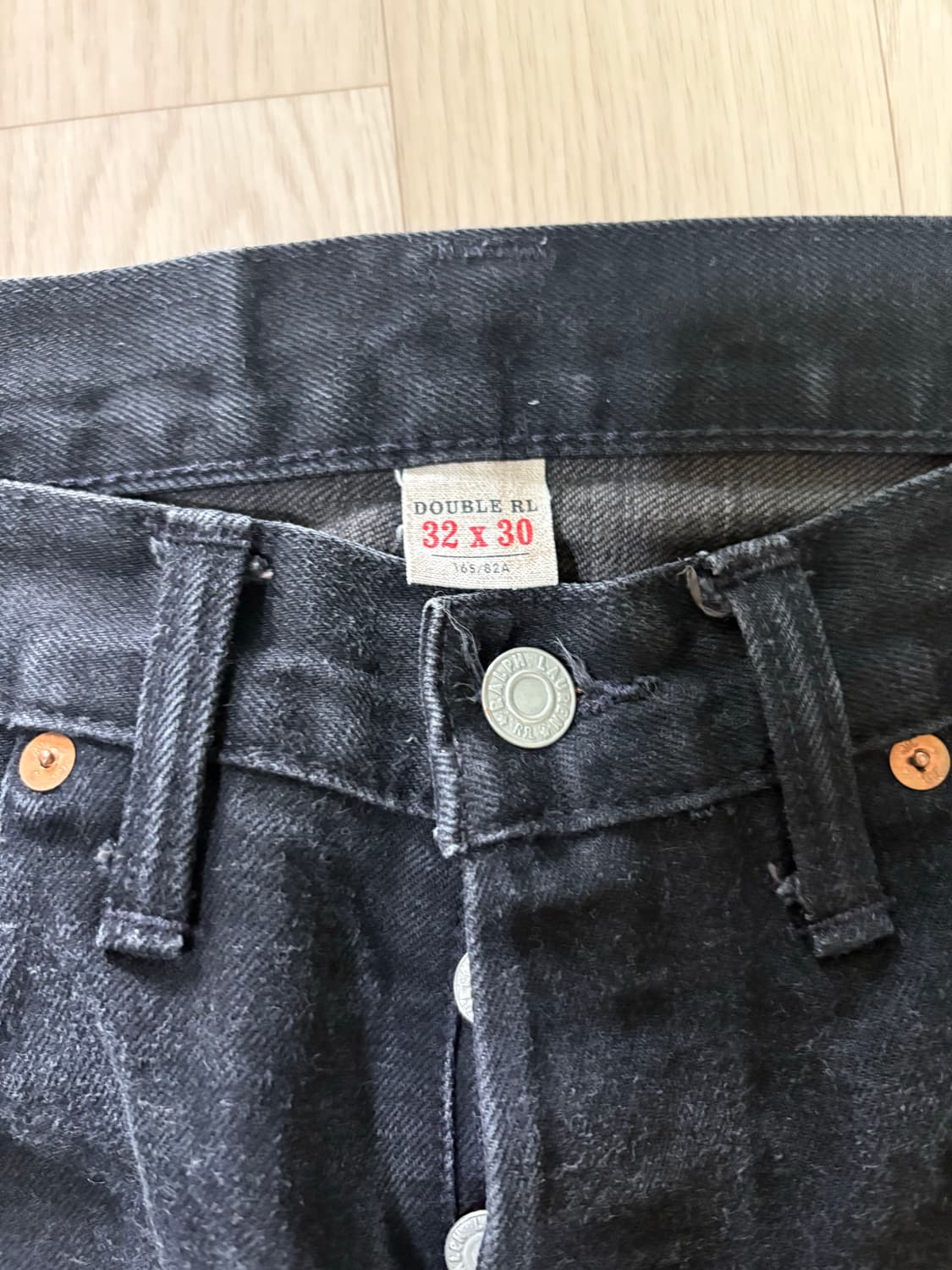 RRL 블랙 데님 32x30 상품이미지3
