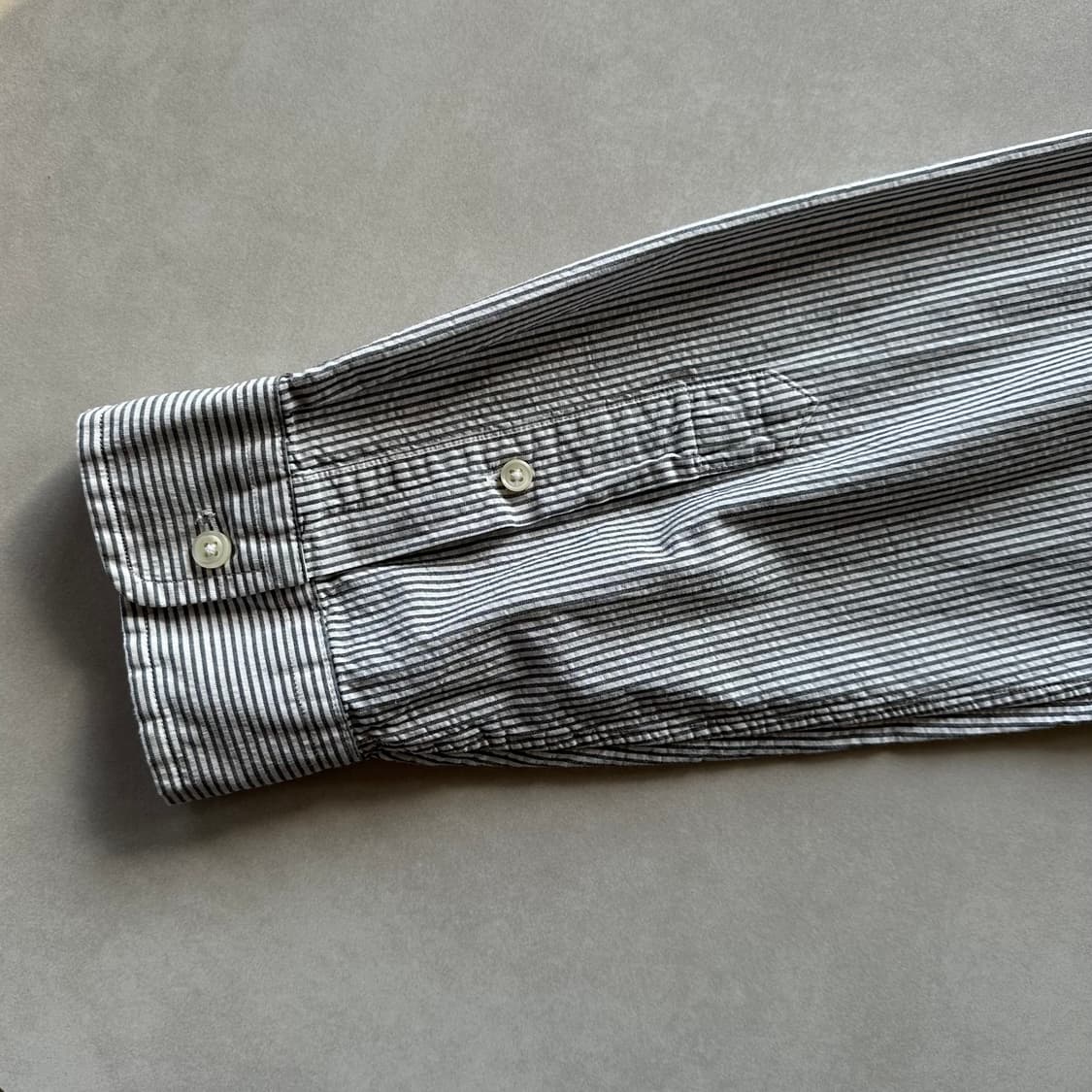 [XL]폴로 랄프로렌 클래식핏 스트라이프 시어서커 셔츠 상품이미지7