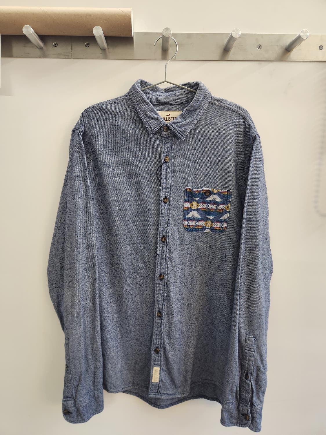 홀리스터 패턴드 포켓 플란넬 셔츠 상품이미지4