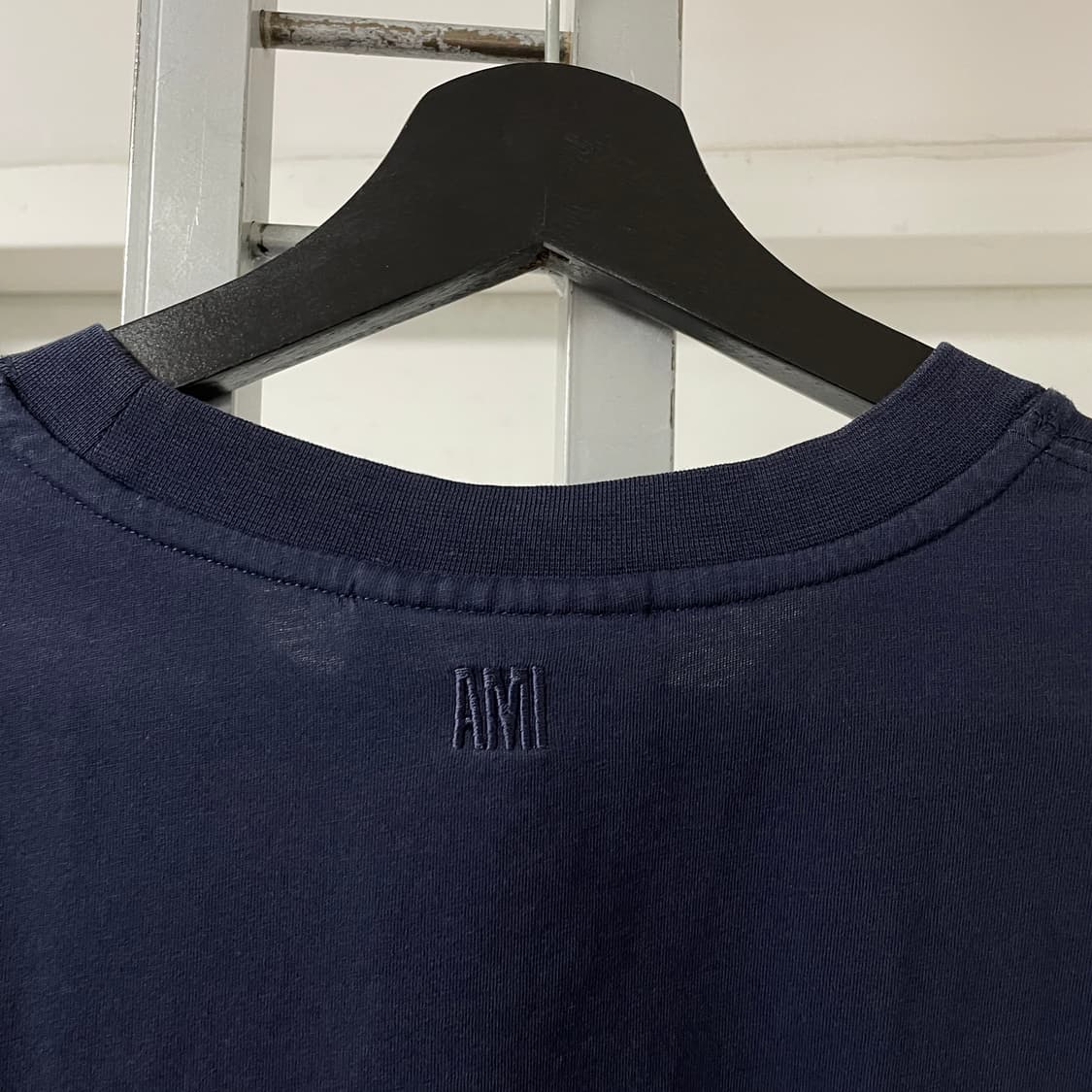 AMI 아미 반팔 티셔츠 네이비 M(W) 상품이미지8