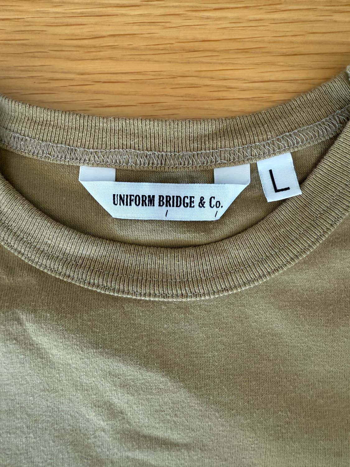 유니폼브릿지(UNIFORM BRIDGE) 반팔 티셔츠 상품이미지4