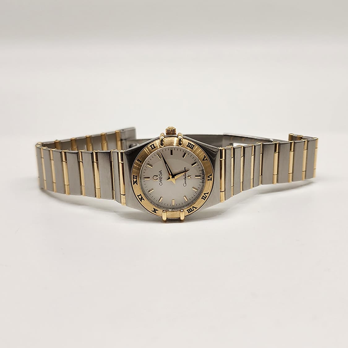 오메가 1272.30 컨스텔레이션 쿼츠 풀콤비바 25mm 상품이미지2