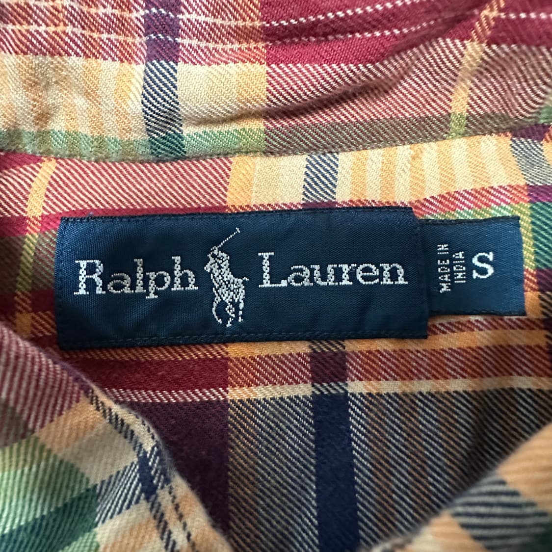 POLO RALPH LAUREN india madras shirt 상품이미지3