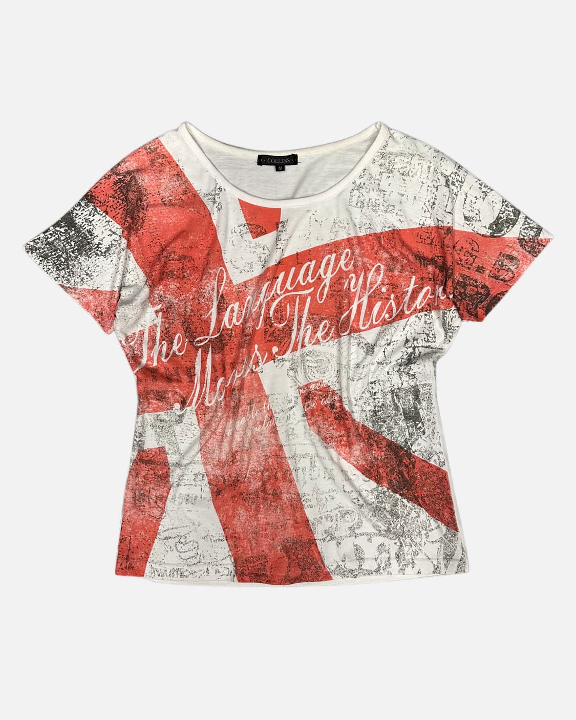 grunge punk printing t-shirt 상품이미지1