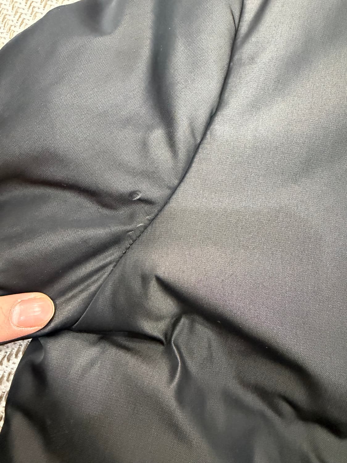 매장판정품) 질샌더 여성 블랙 패딩 34(55) 상품이미지5