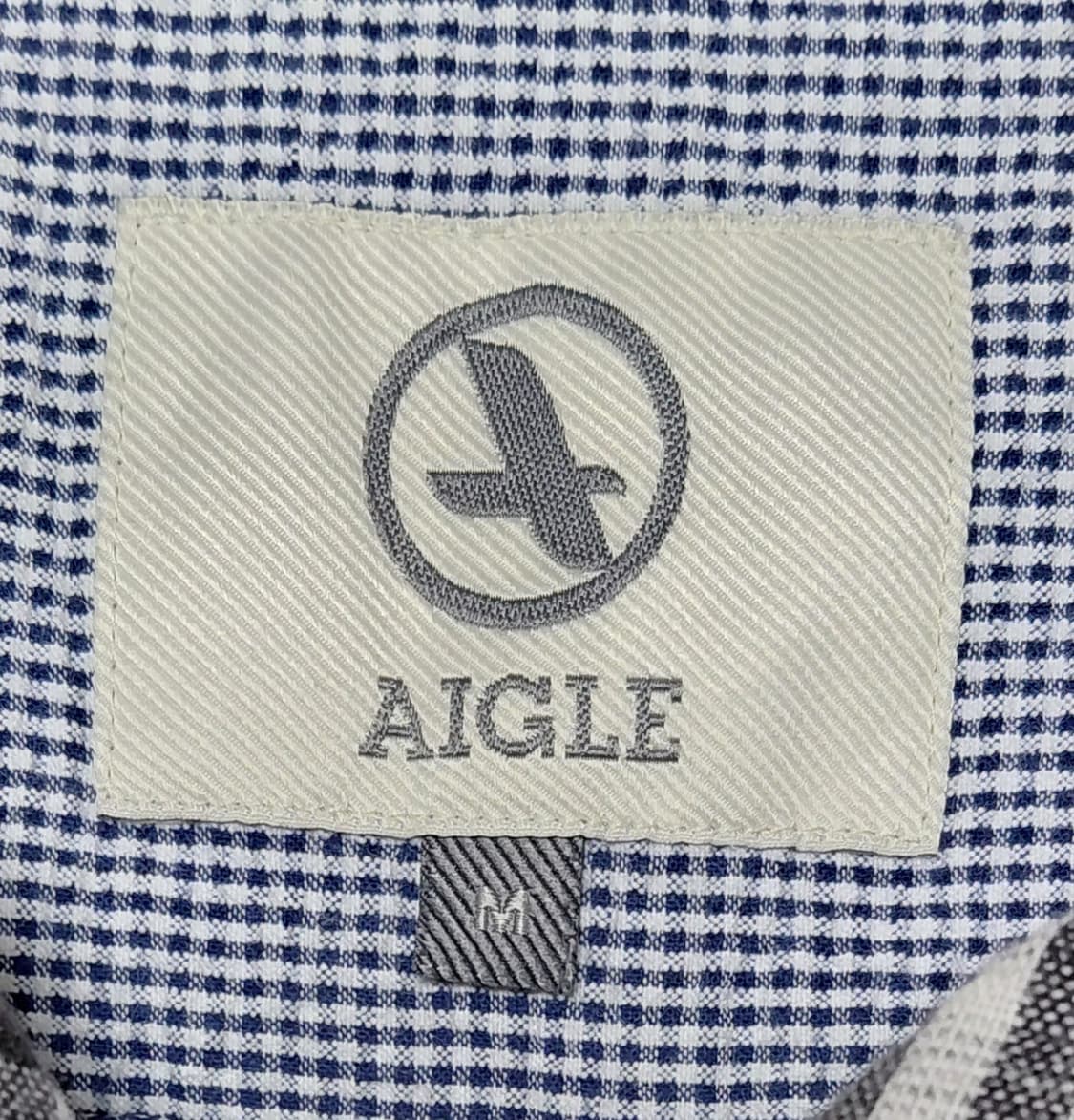 에이글(AIGLE) 빈티지 체크 원피스 (린넨 혼방 / M사이즈) 상품이미지7