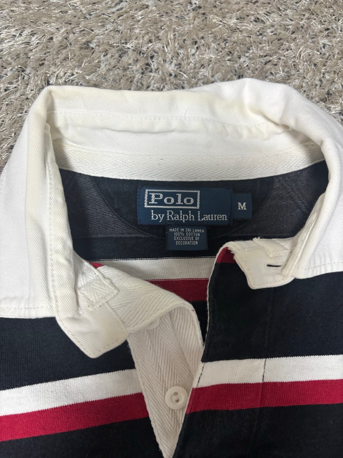 일본판 폴로 긴팔 카라티 95-100 상품이미지4