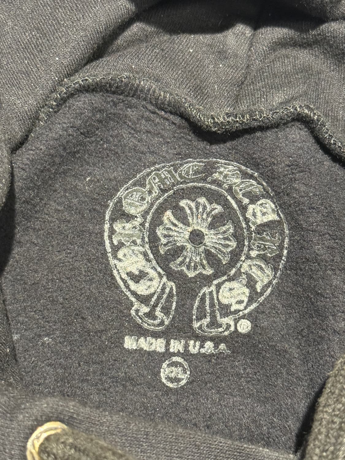 크롬하츠 세메터리 크로스 타이어트랙 후드 XXL 상품이미지8