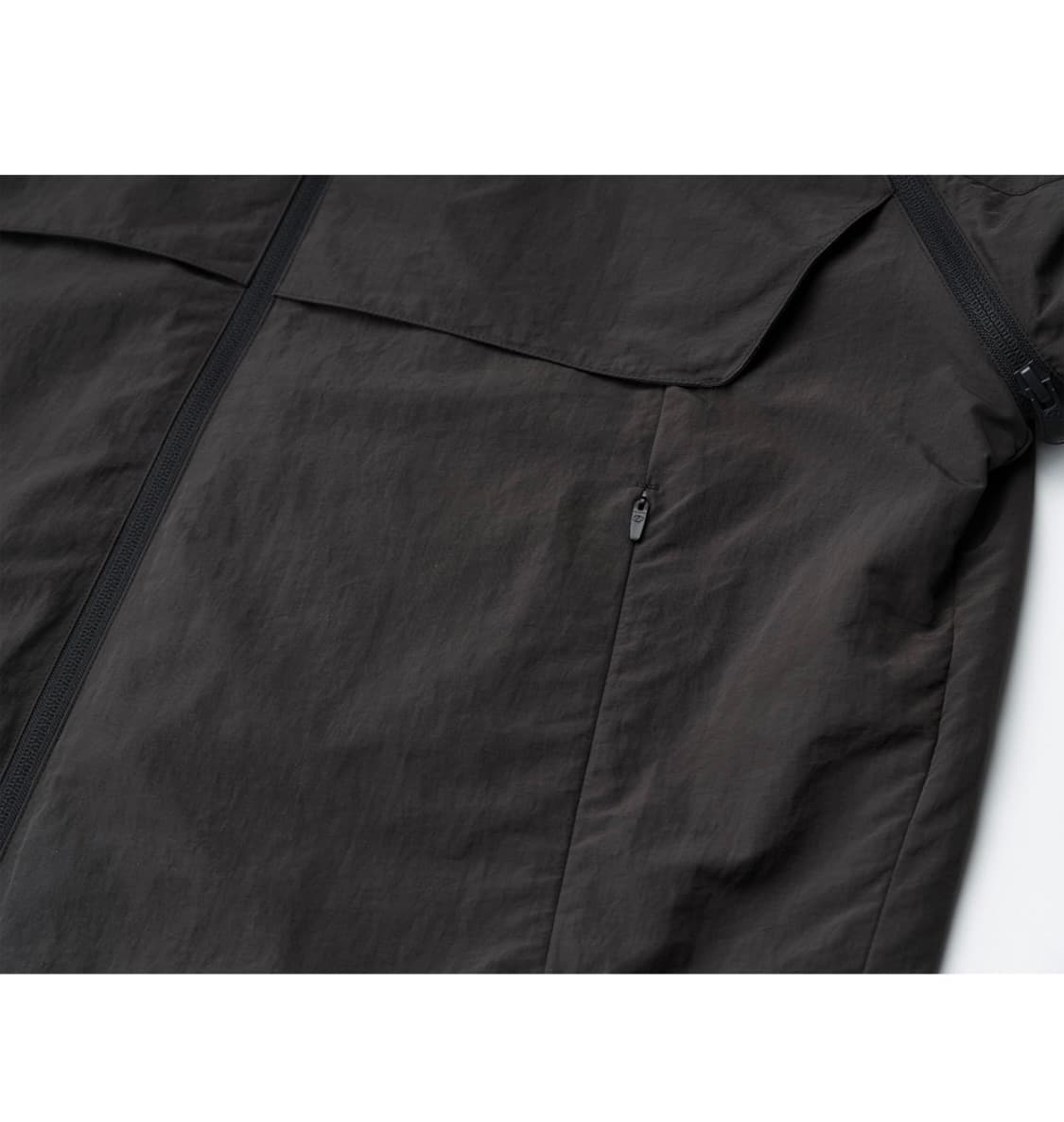 산산기어 슬래시 지퍼 자켓 브라운 3사이즈 상품이미지6