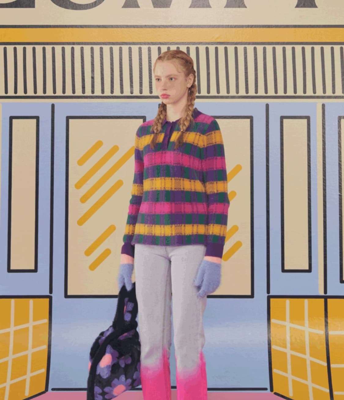 (정가9만) 위글위글 CLUMPPY 니트 / 위글위글 클럼피 앙고라 니트 상품이미지3