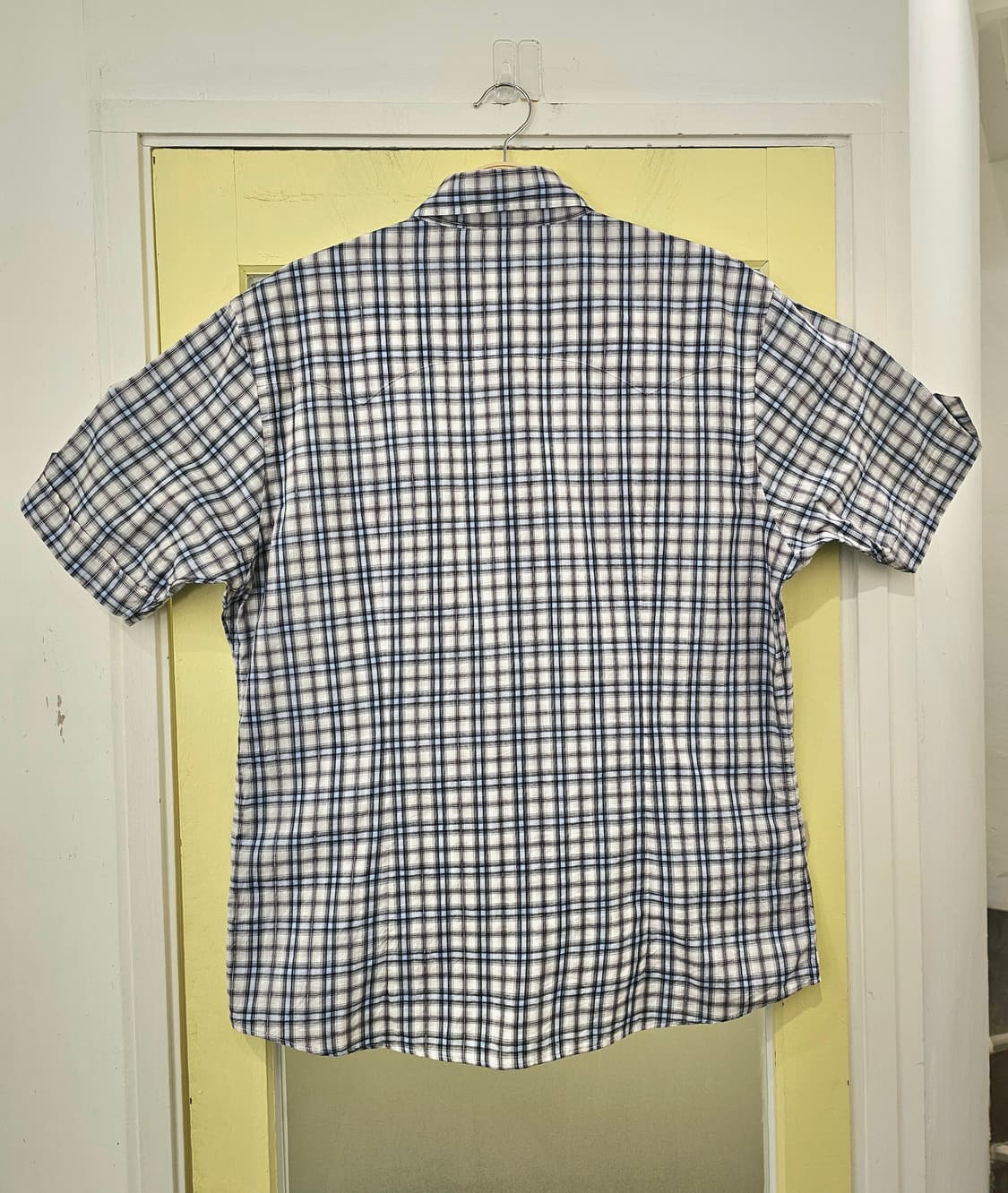 Burberry Black Label 실버라인 체크셔츠 상품이미지7