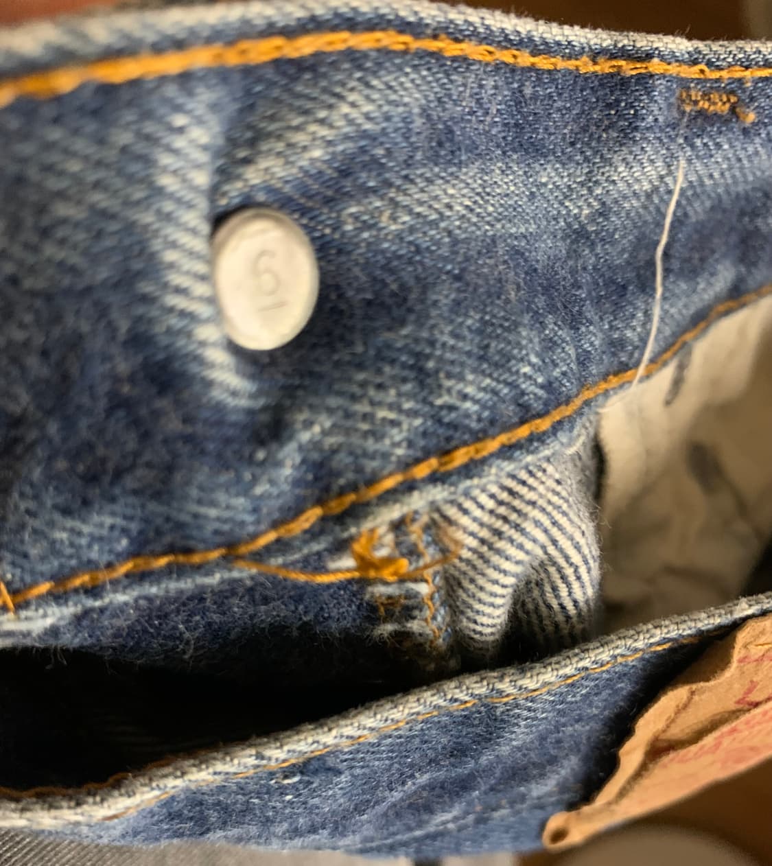 70s vtg levis 501 빈티지 리바이스 501 데님 33X32 상품이미지6
