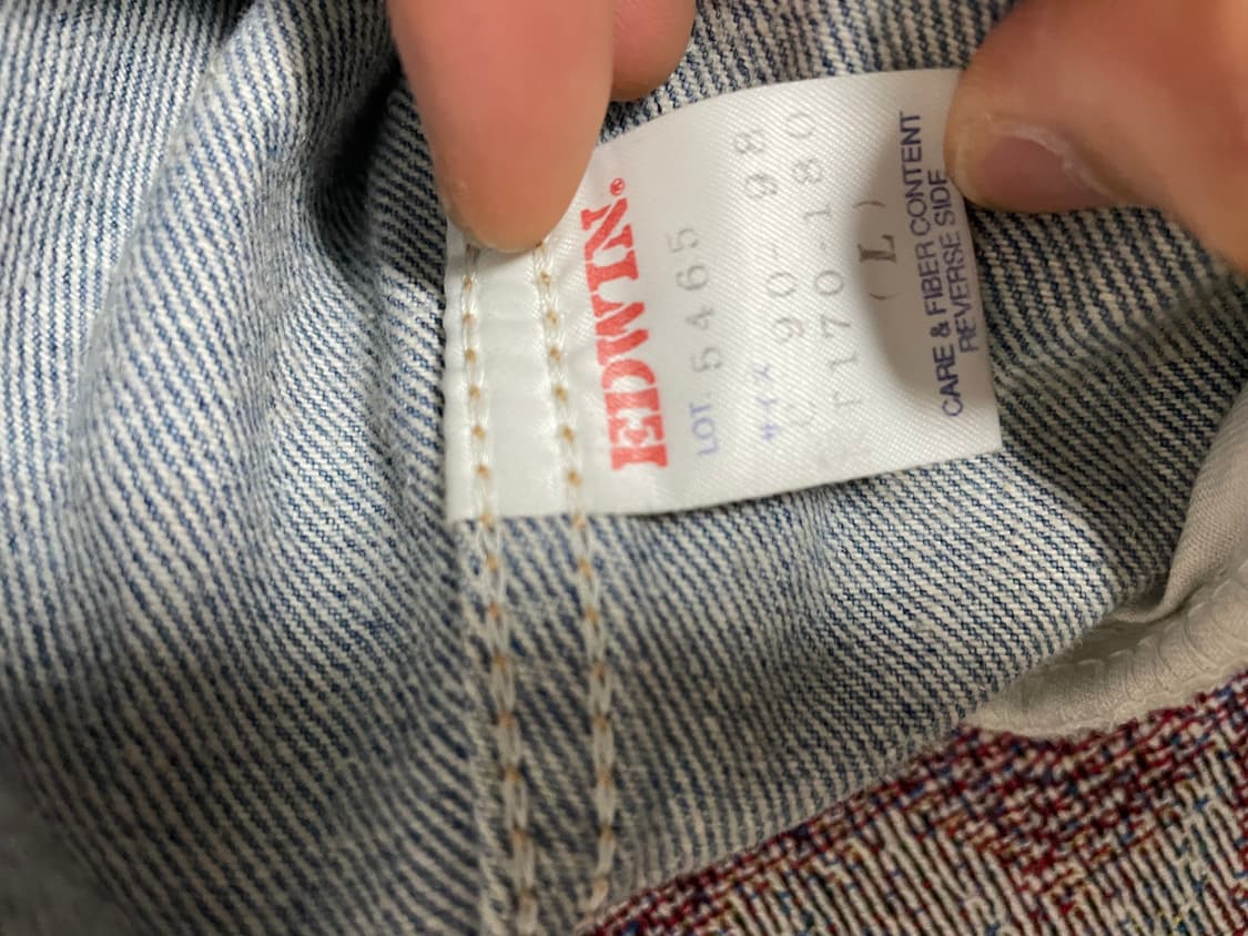 EDWIN US CLASSIC Denim Jacket 상품이미지4