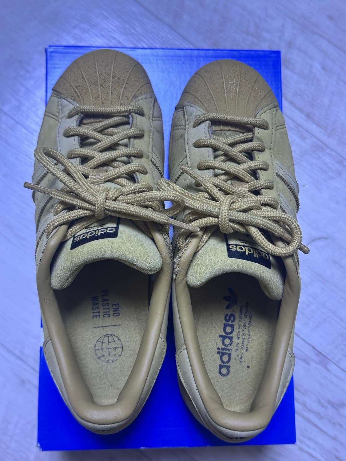 아디다스 슈퍼스타 골든 베이지 260 상품이미지1