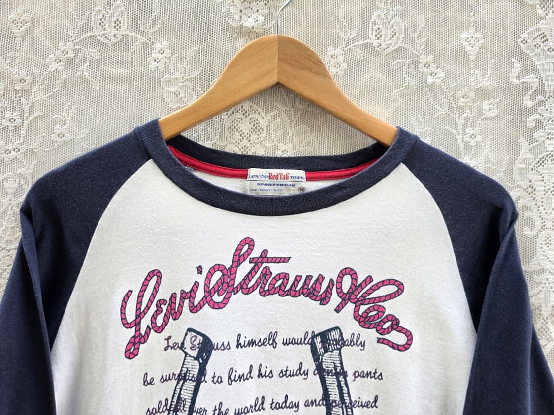 00s 리바이스 라글랑 티셔츠 상품이미지2
