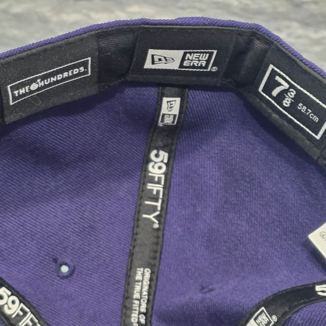 P3-3뉴에라 59FIFTY 더 헌드레즈 콜라보 모자  힙합스트릿 필수 상품이미지8