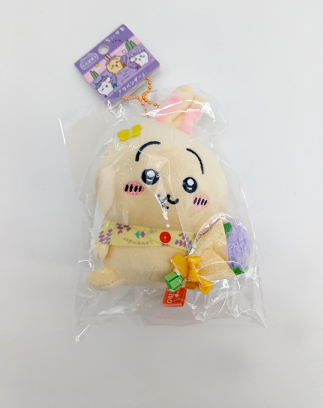 치이카와 먼작귀 우사기 하치와레 일본 라벤더 한정판 키링 인형 상품이미지2