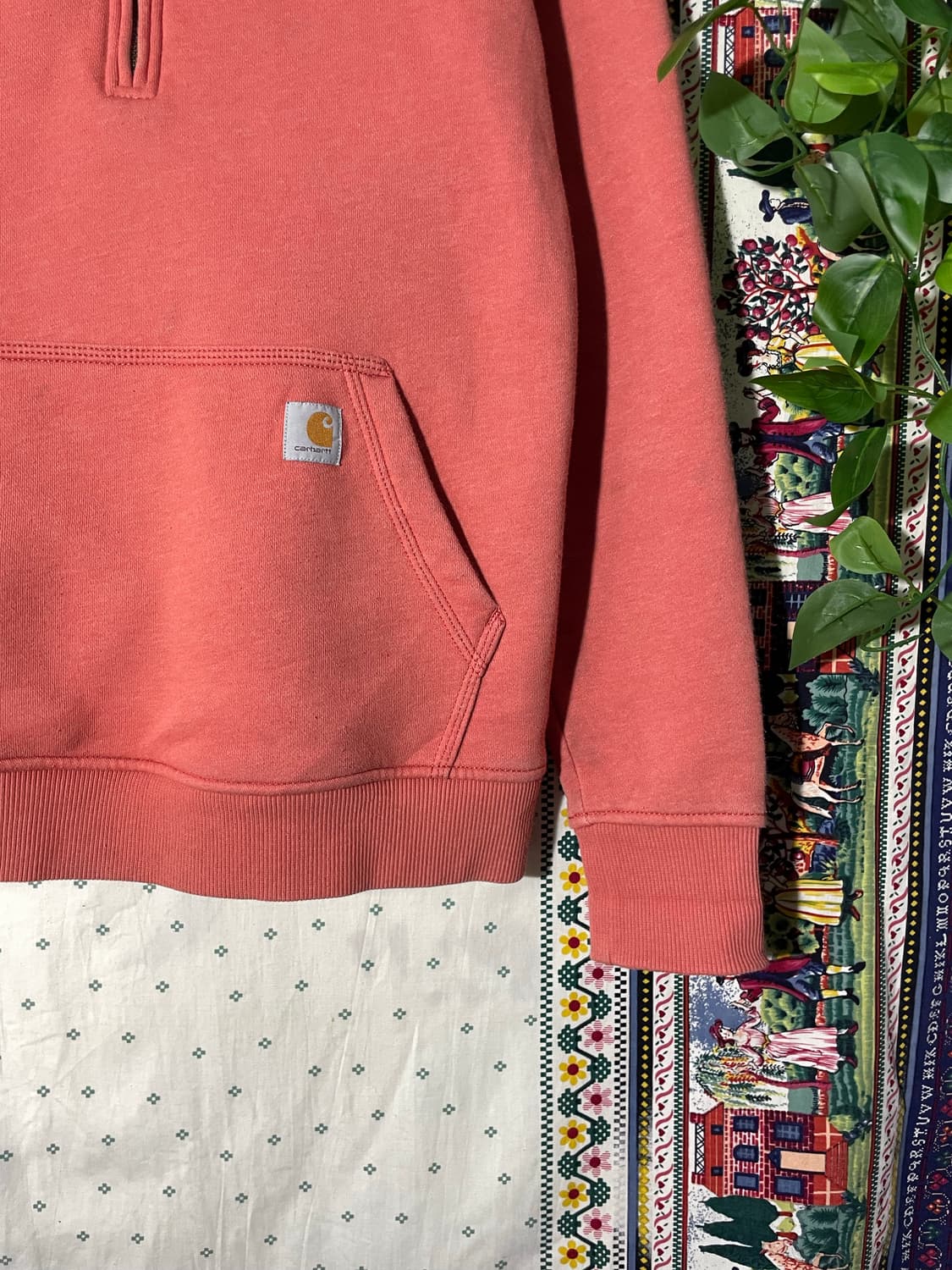 칼하트 하프집업 후드 상품이미지4