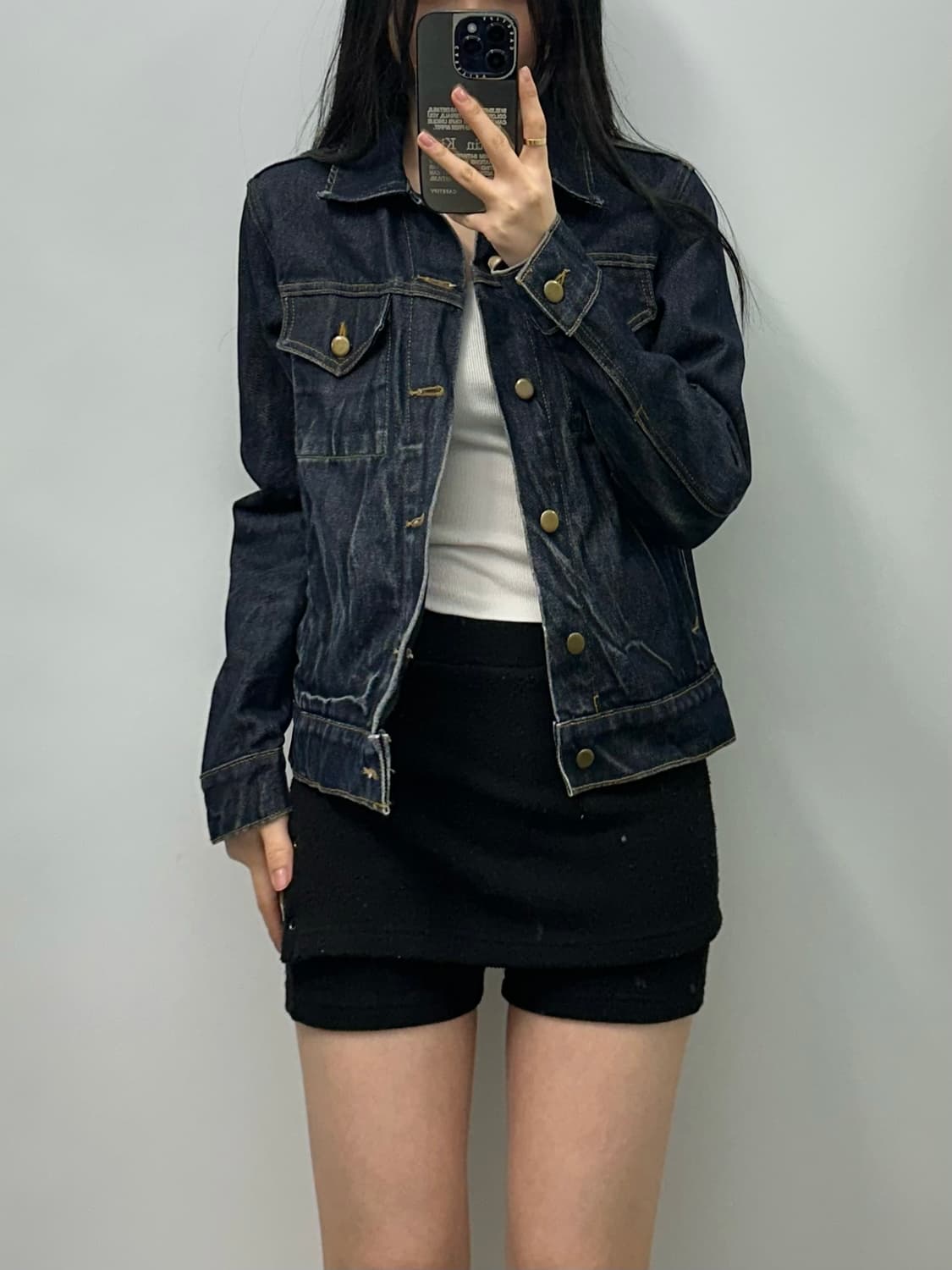 아메리칸어패럴 워싱 데님 자켓 상품이미지1