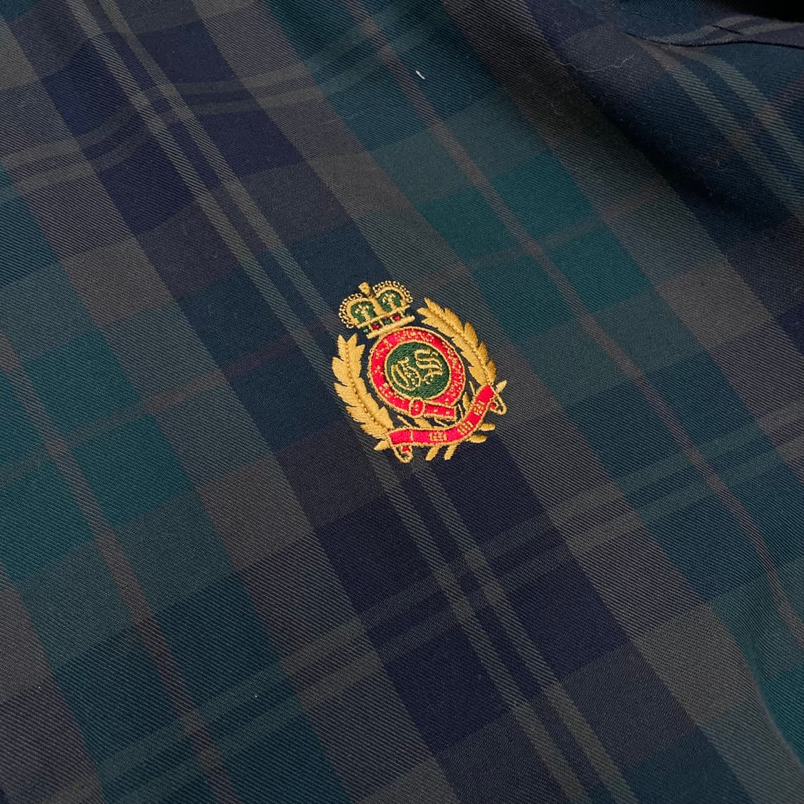 90s Munsingwear 먼싱웨어 체크 헤링턴 스윙탑 자켓  상품이미지3