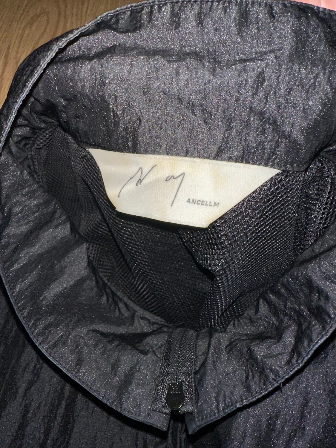 (2) 안셀름 nylon kimono blouson 블랙 상품이미지3