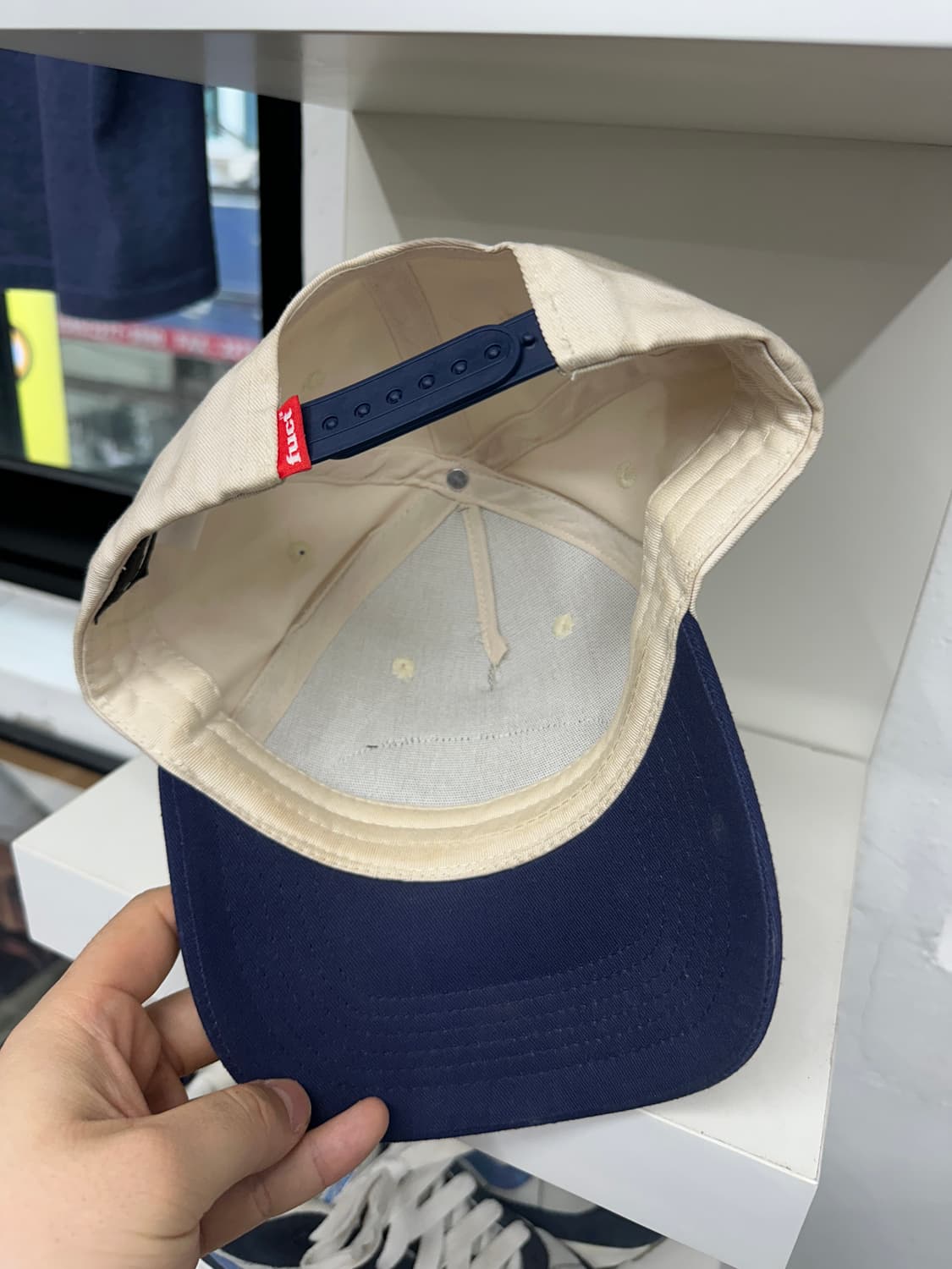 FUCT Oval Logo 투톤 캡  상품이미지2