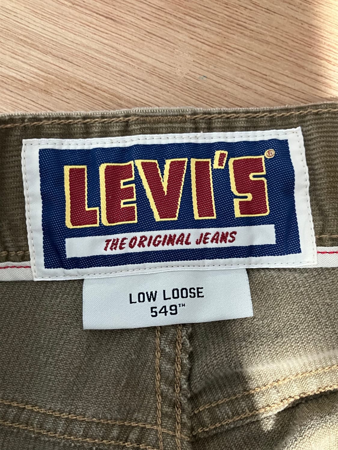 34) Levi’s 549 브라운 코듀로이 팬츠 상품이미지7