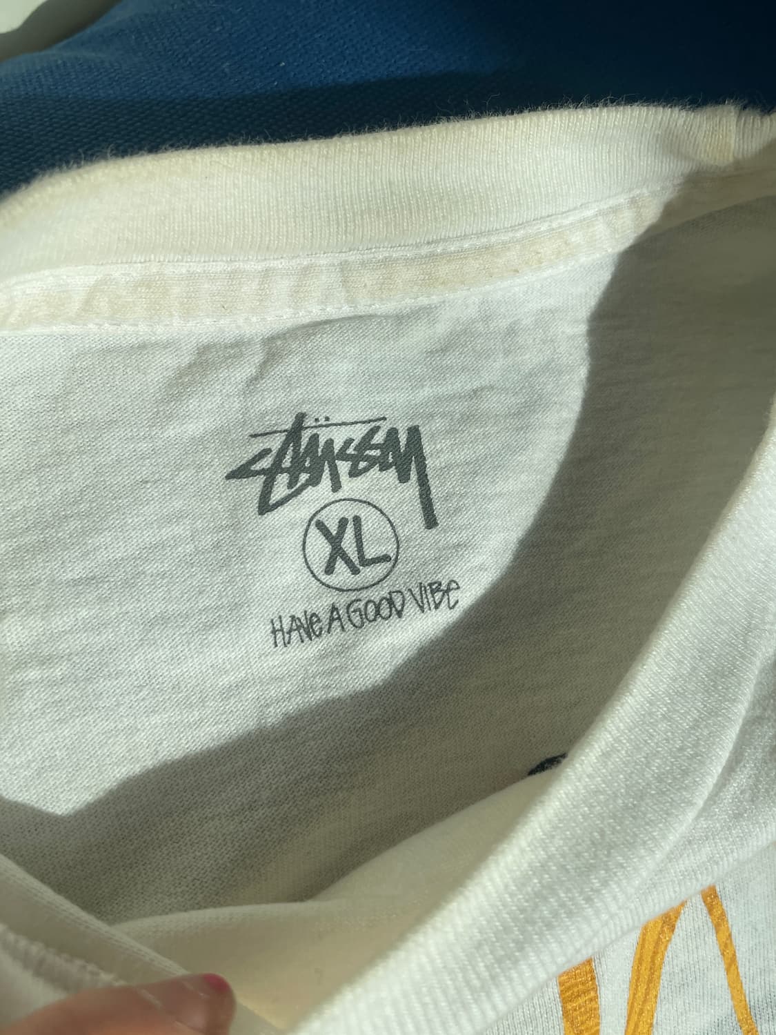 Stussy No Music No Life 남성 반팔 티셔츠 상품이미지3