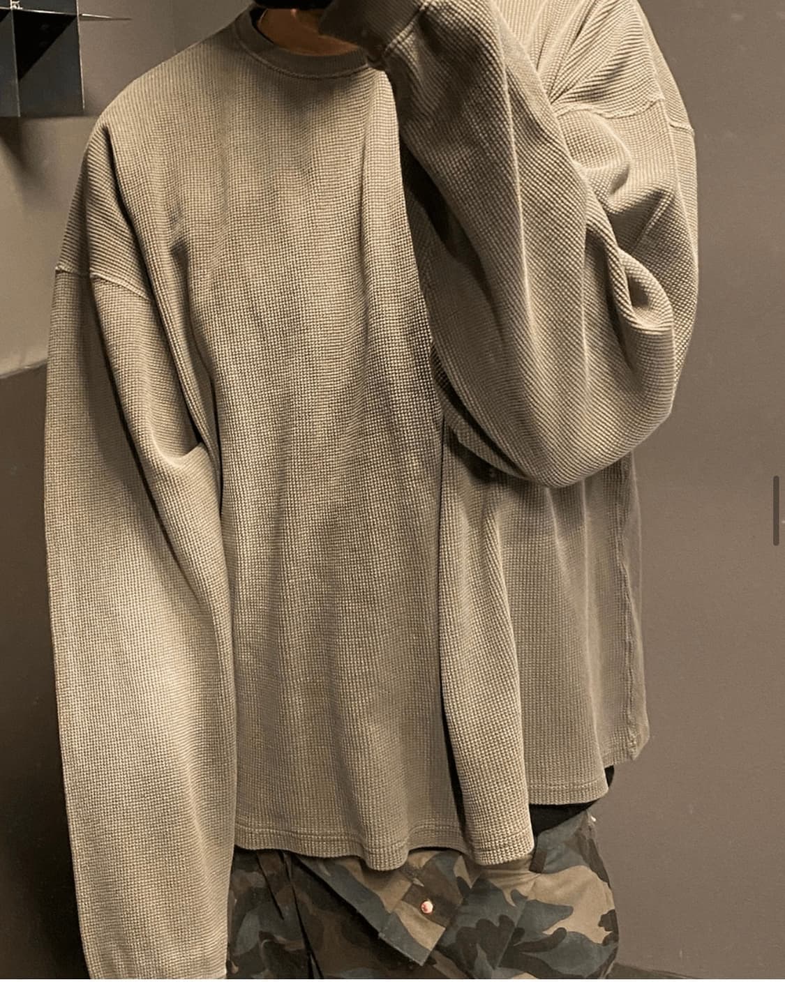 언더마이카 브러쉬 워시드 롱슬리브 상품이미지1