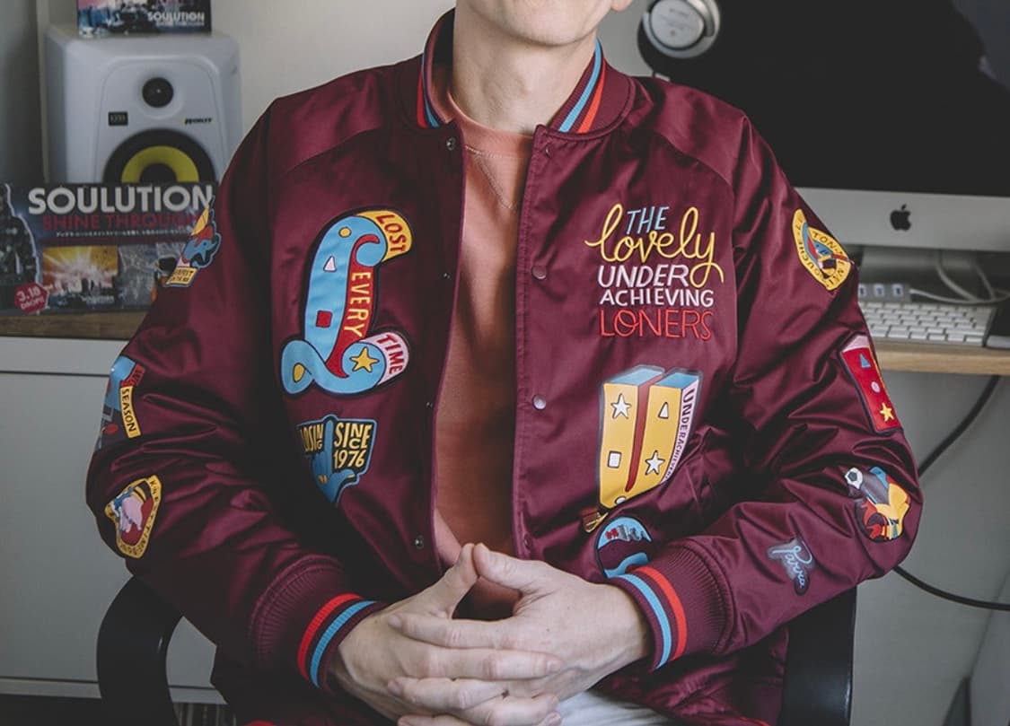 [95] 나이키x파라 바시티 자켓 상품이미지1