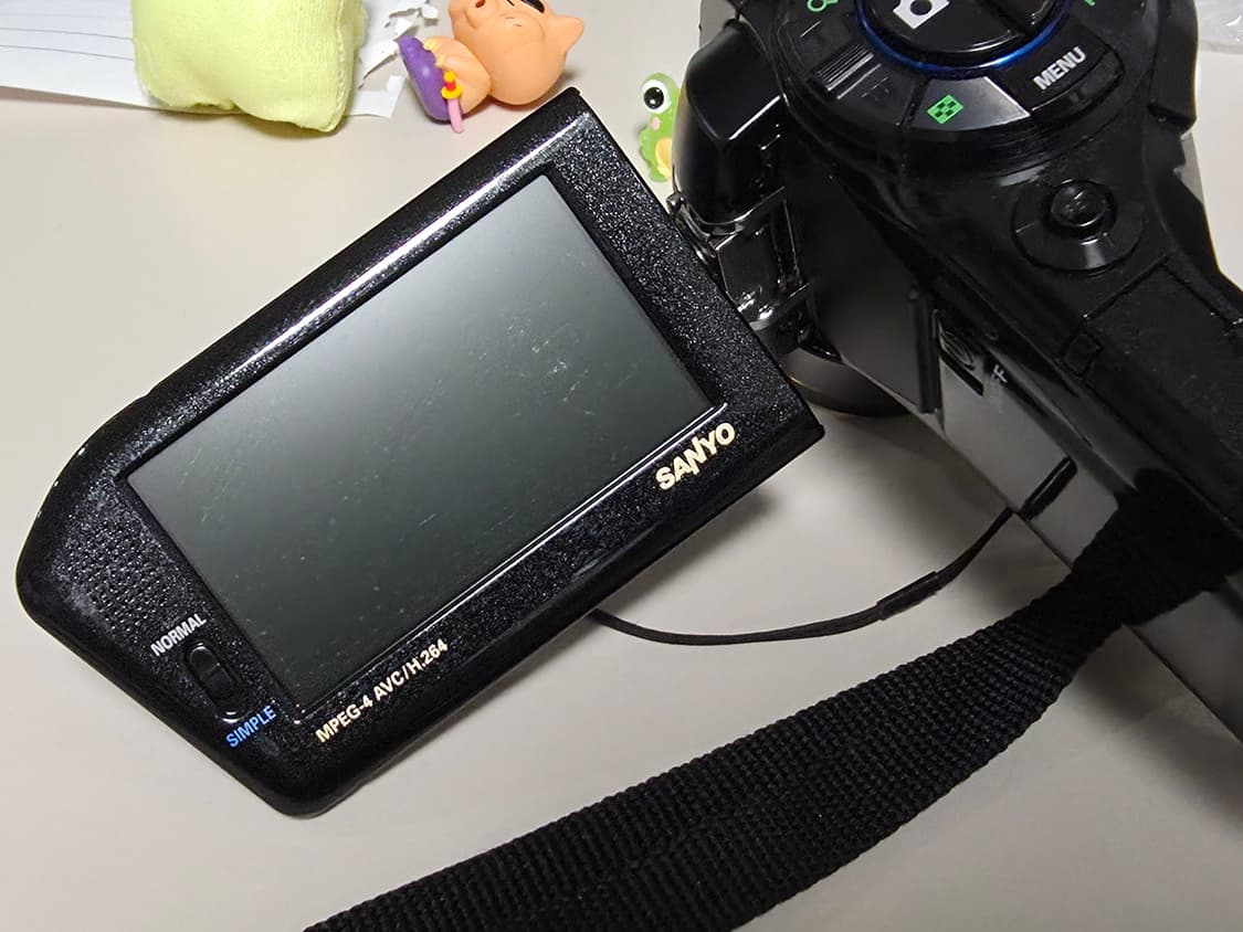 산요 작티 VPC-HD1010 빈티지 캠코더 상품이미지5