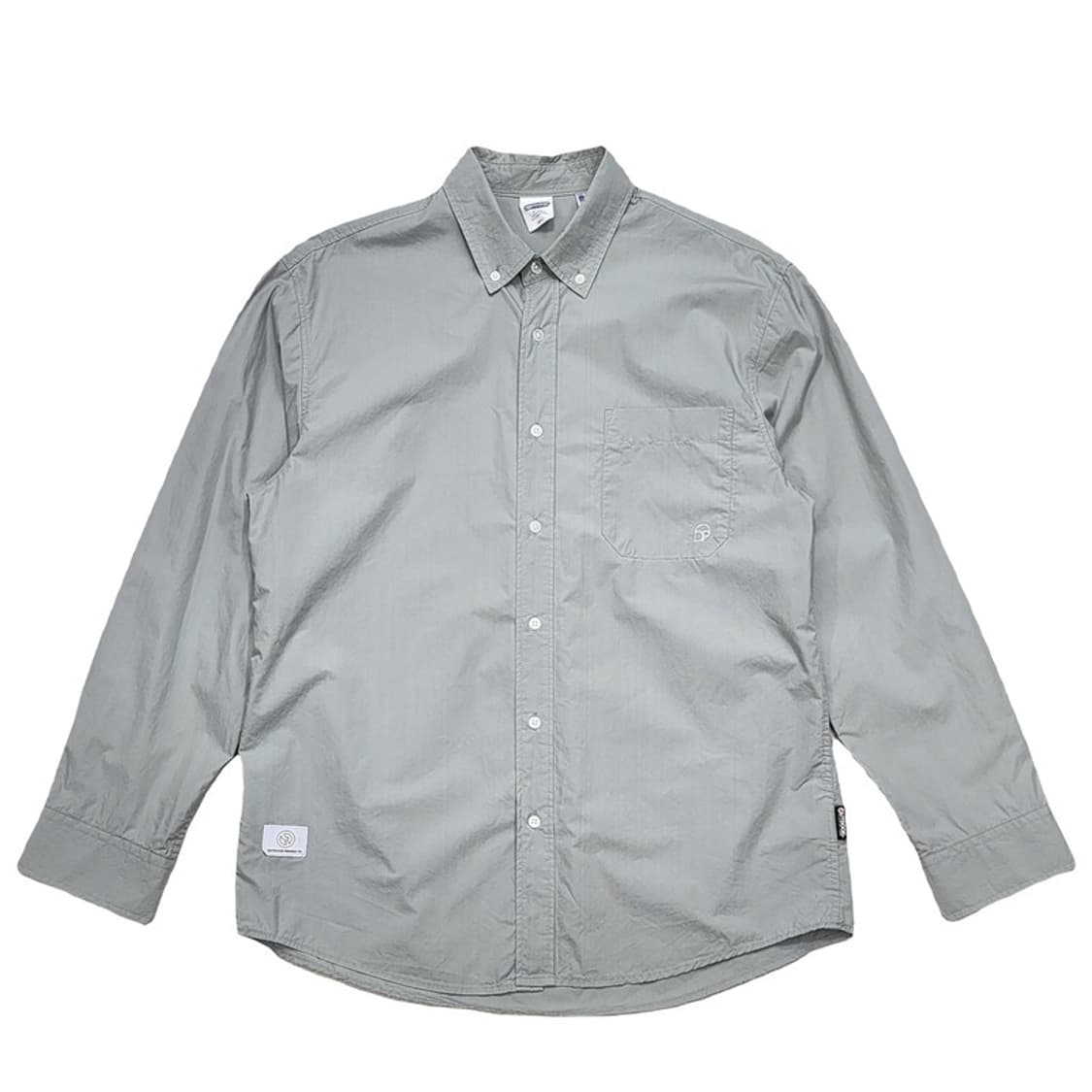 OUTDOOR PRODUCTS 카키 코튼 셔츠 S 상품이미지1