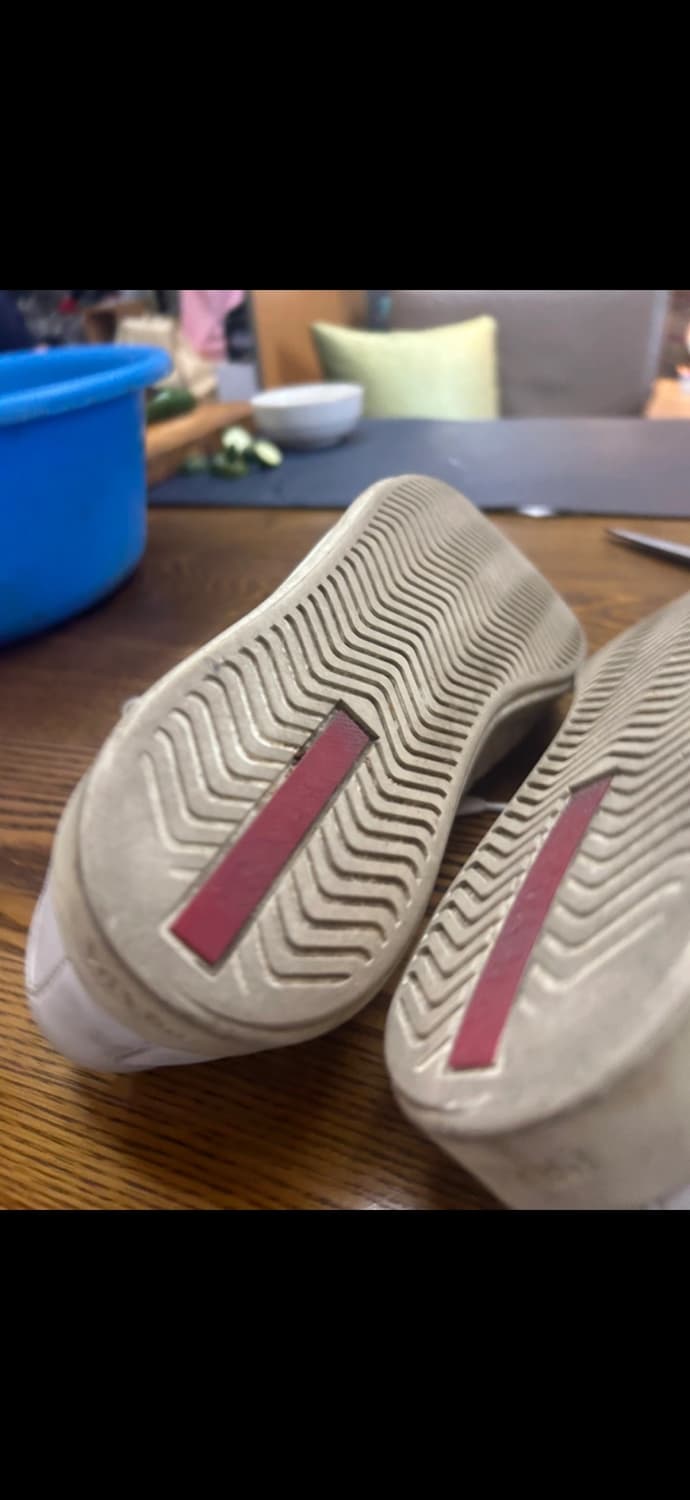 Prada 프라다 화이트 스니커즈 상품이미지4