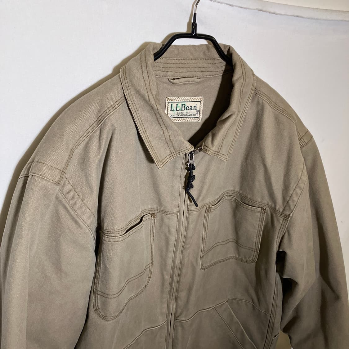 M-L)엘엘빈 울 안감 워크자켓 코튼 점퍼 상품이미지2