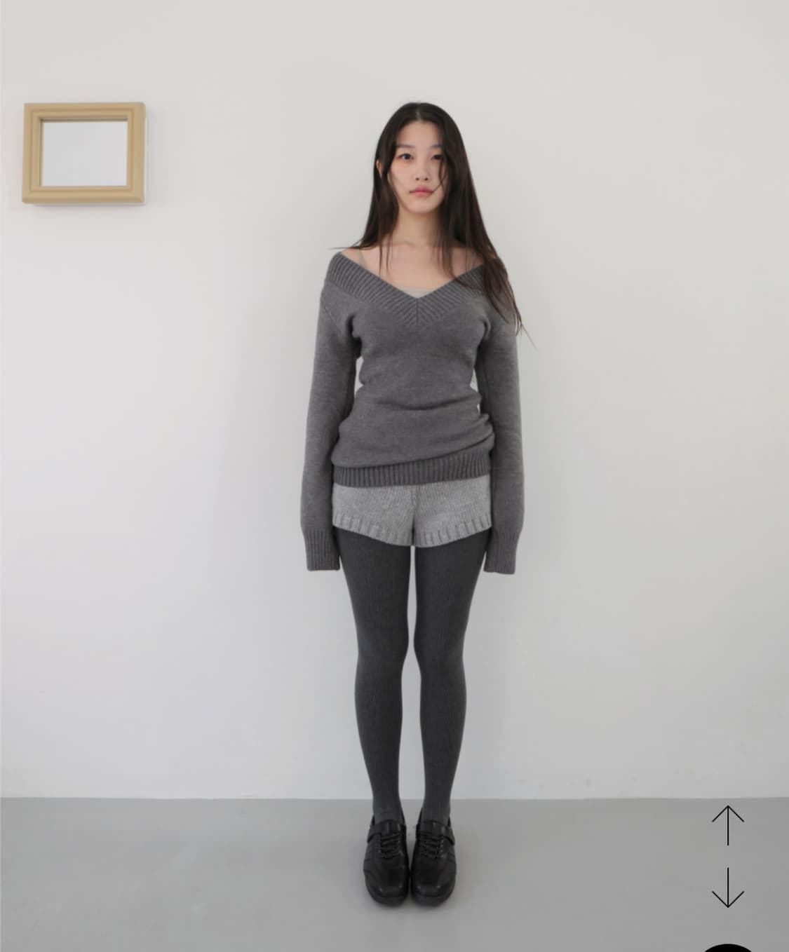 베이비랩 오프숄더 니트 상품이미지1