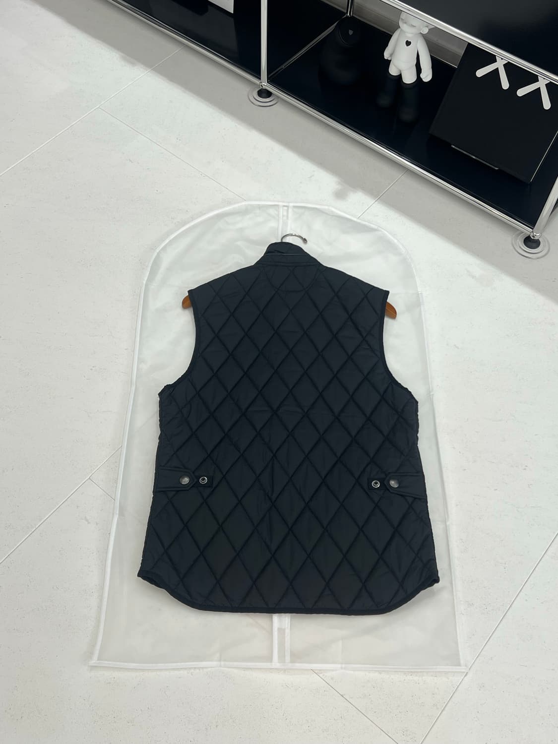 폴로 랄프로렌 퀼팅 베스트 블랙 (S size) 상품이미지4