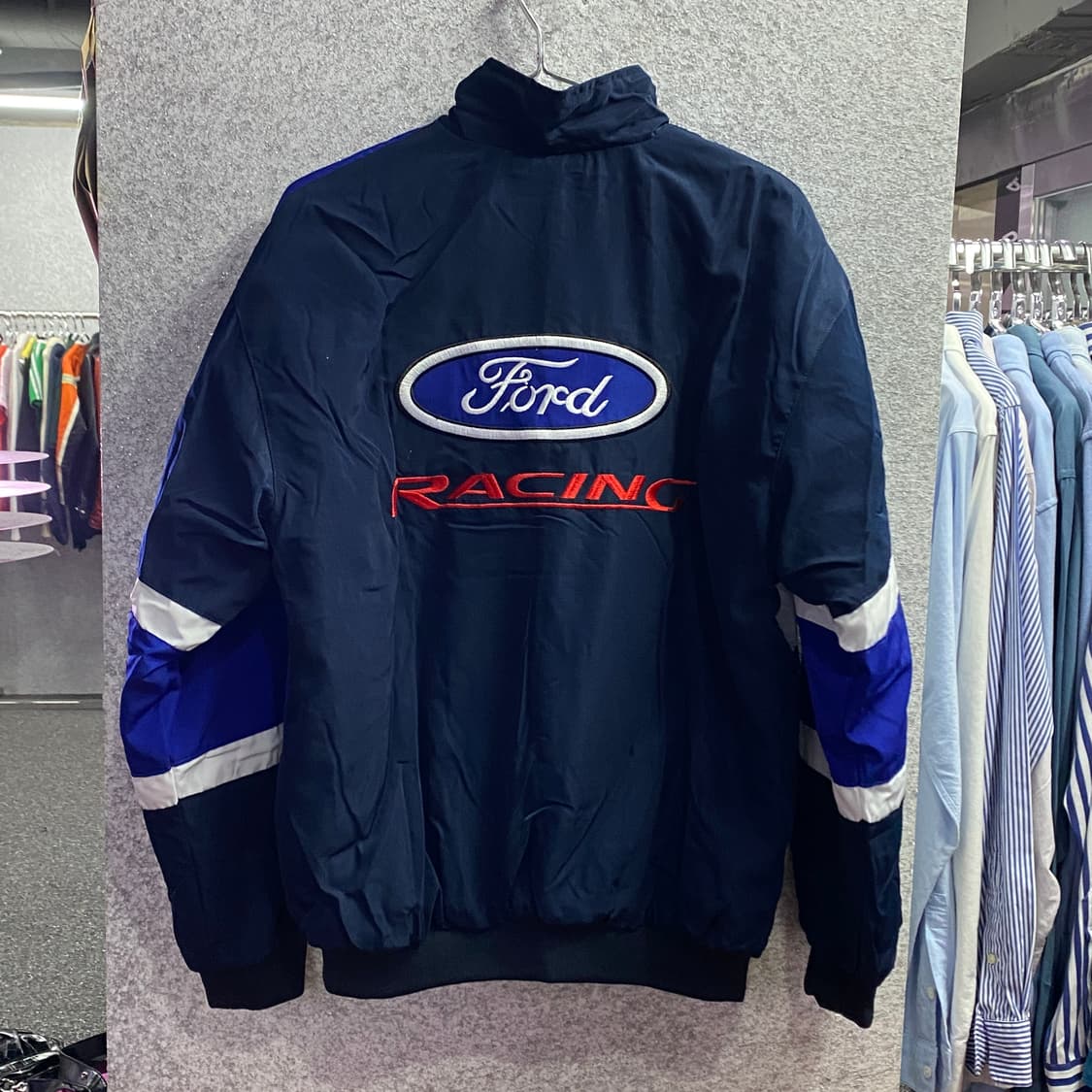 포드 배색 레이싱 점퍼 B3254 상품이미지4