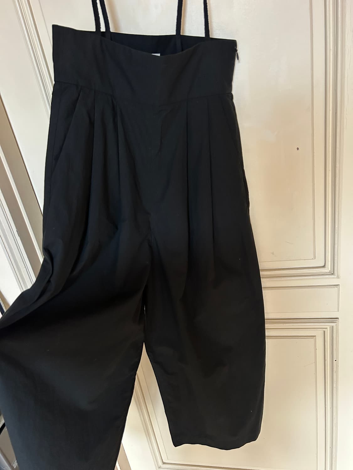 엔폴드 오버롤 디테일 와이드팬츠 상품이미지3