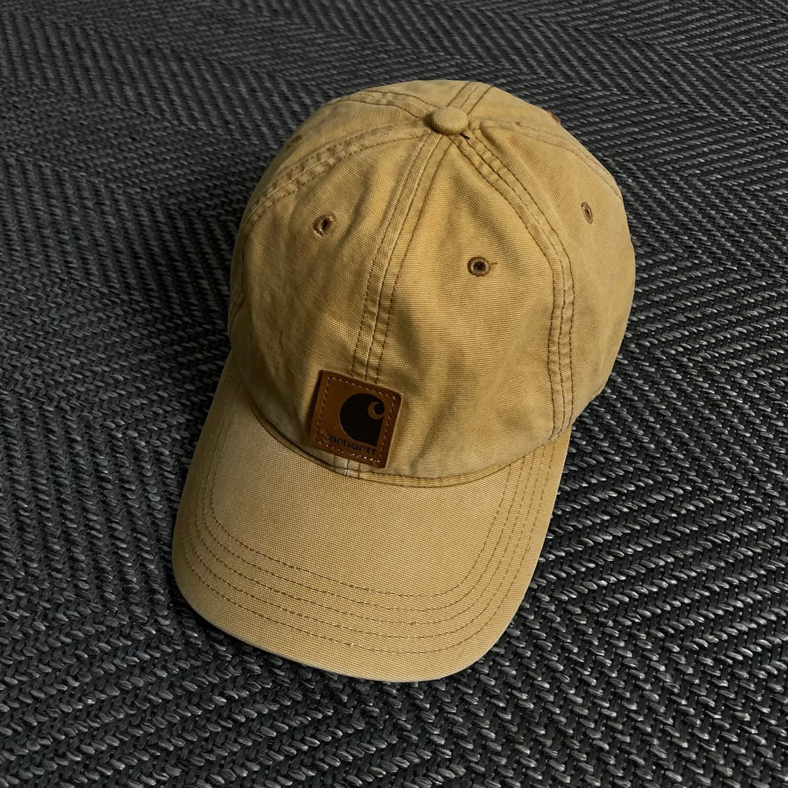 칼하트 USA 가죽 패치 로고 오데사 볼캡o 3724 상품이미지3