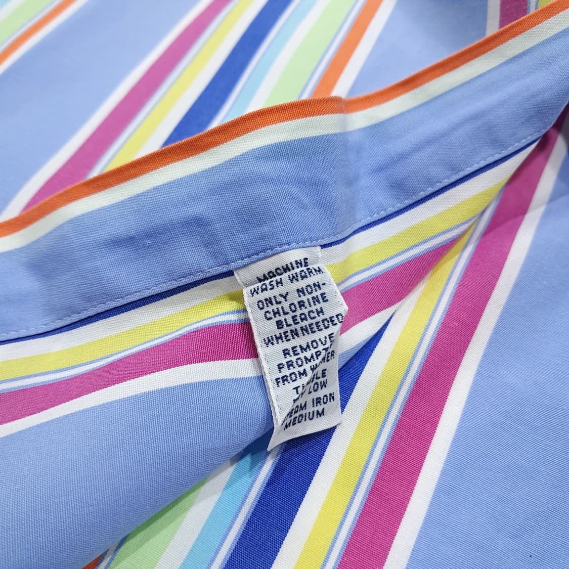 CL677 XL 폴로 90s 스트라이프 멀티컬러 버튼다운 셔츠 남방 상품이미지5