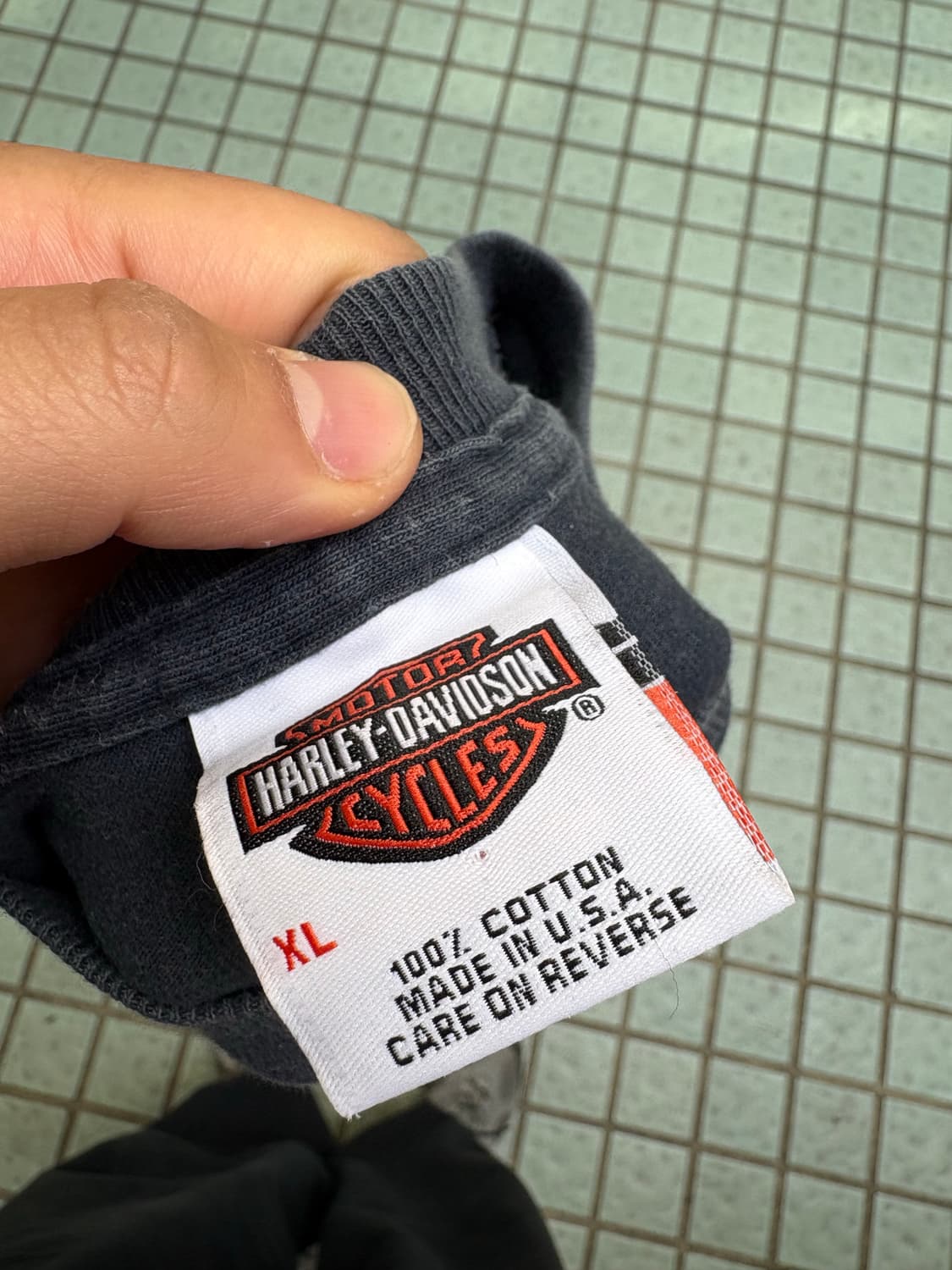 할리데이비슨 반팔티 네이비 XL 상품이미지4