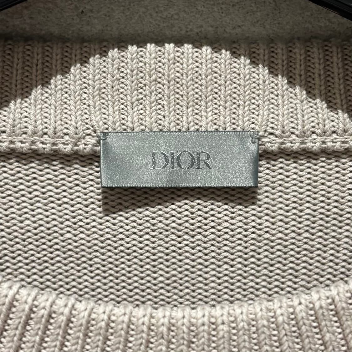 A+ / L (103) 디올 오블리크 인서트 니트 베이지 상품이미지2