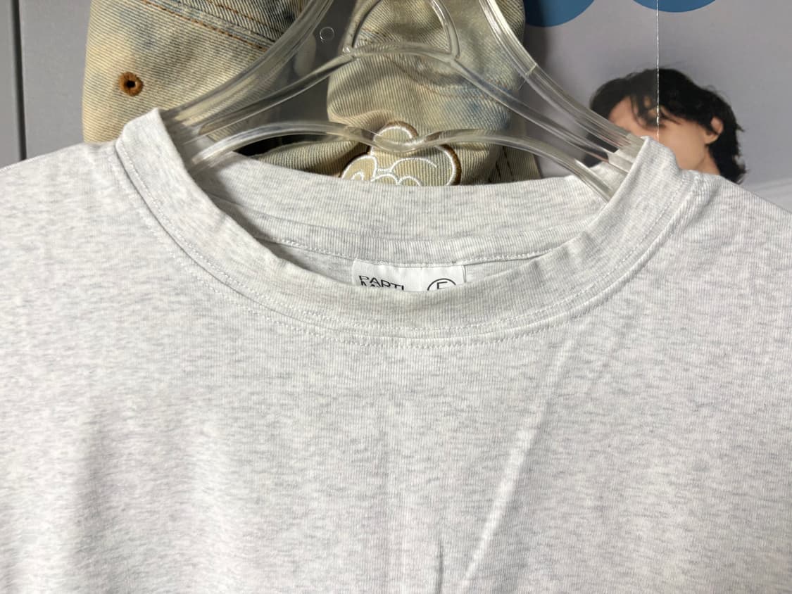 파르티멘토우먼 라이트그레이 반팔 상품이미지3