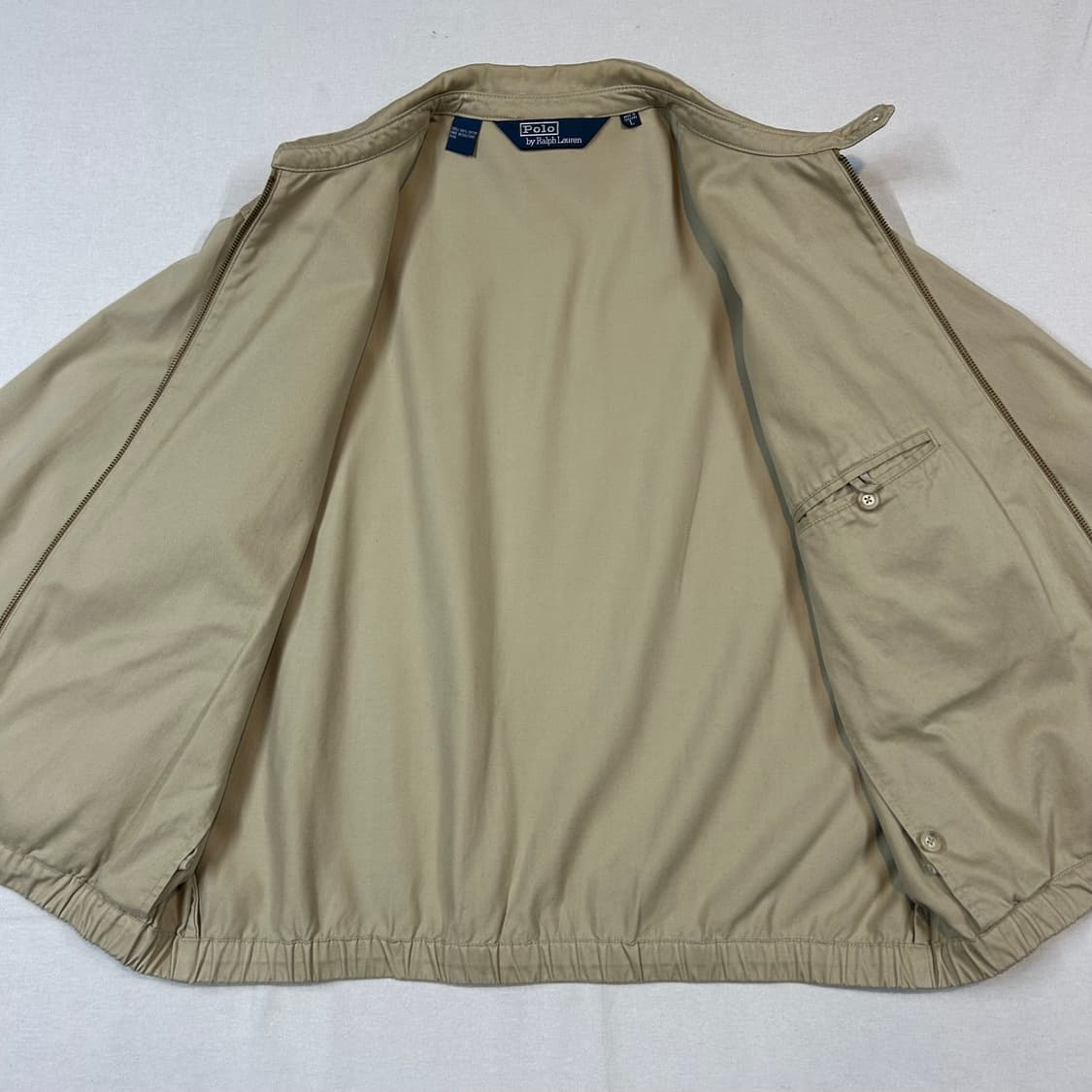 L) 폴로 랄프로렌 베이지 베이포트 스윙탑 코튼 자켓 상품이미지6