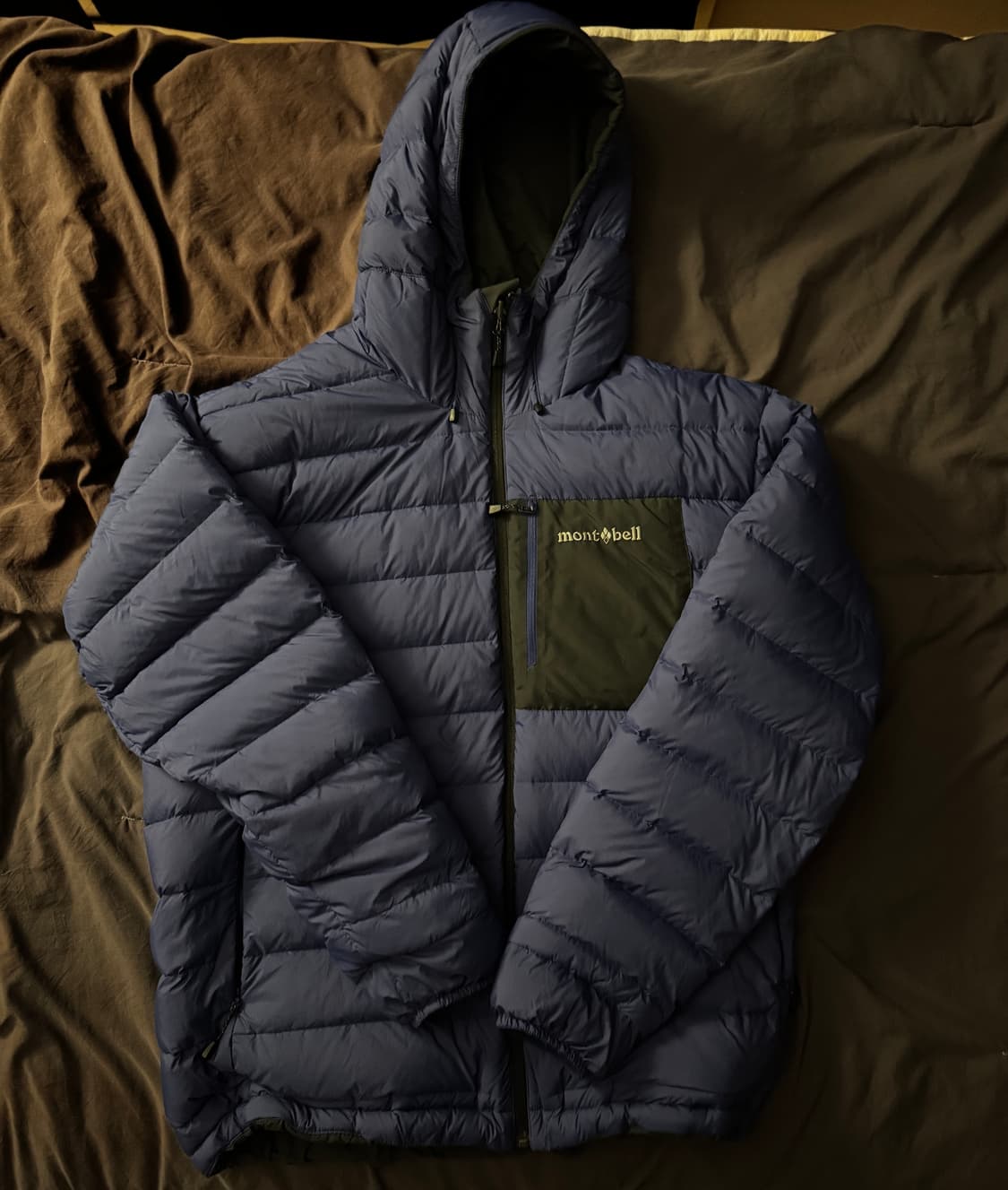 [L] 몽벨 콜로라도 파카2 블랙(블루) 상품이미지1