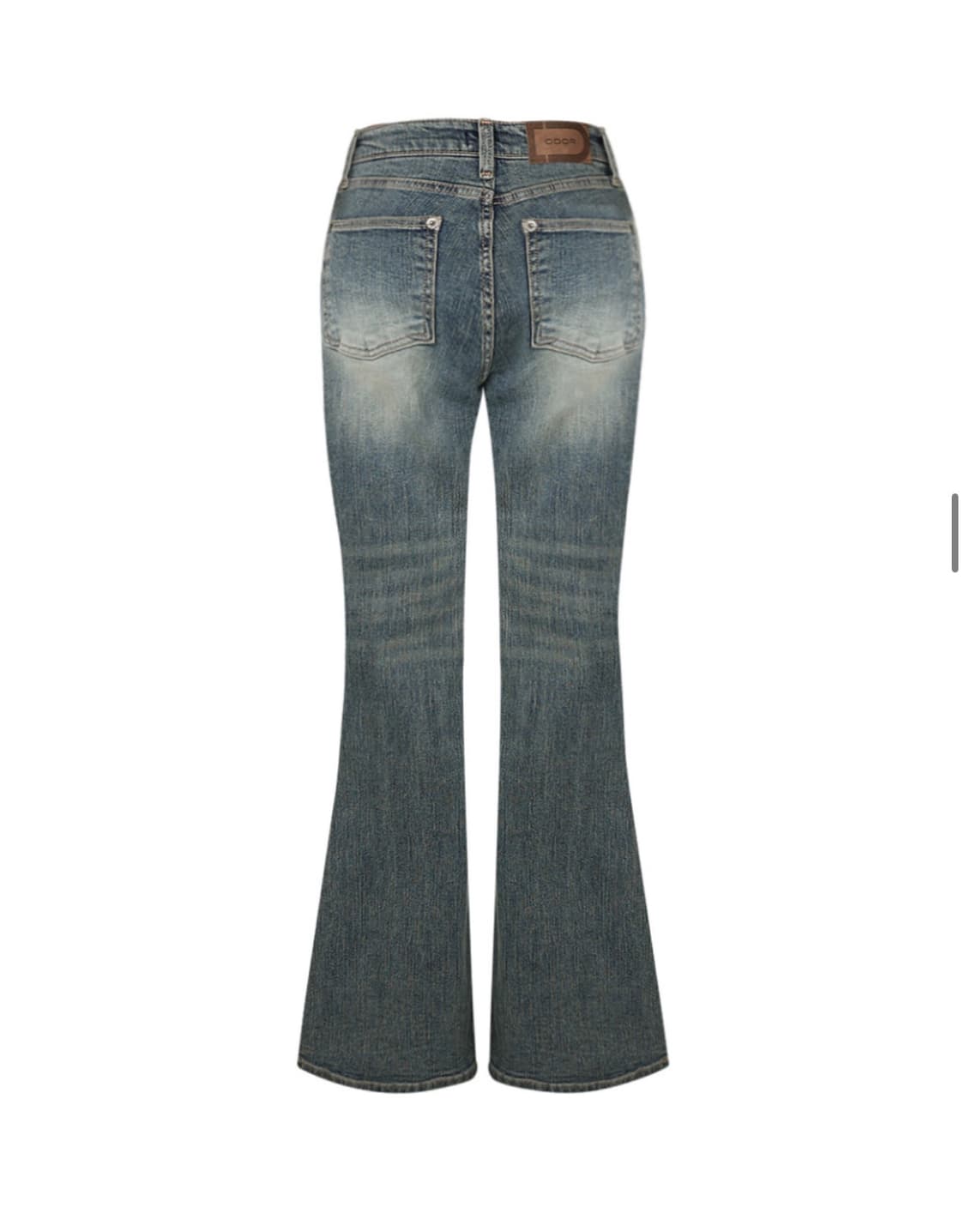 오도어 데님 부츠컷  vintage raw jean 상품이미지2