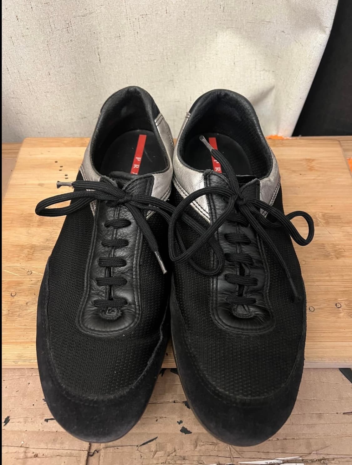 프라다 아메리카컵 메쉬실버 90-00s 상품이미지1