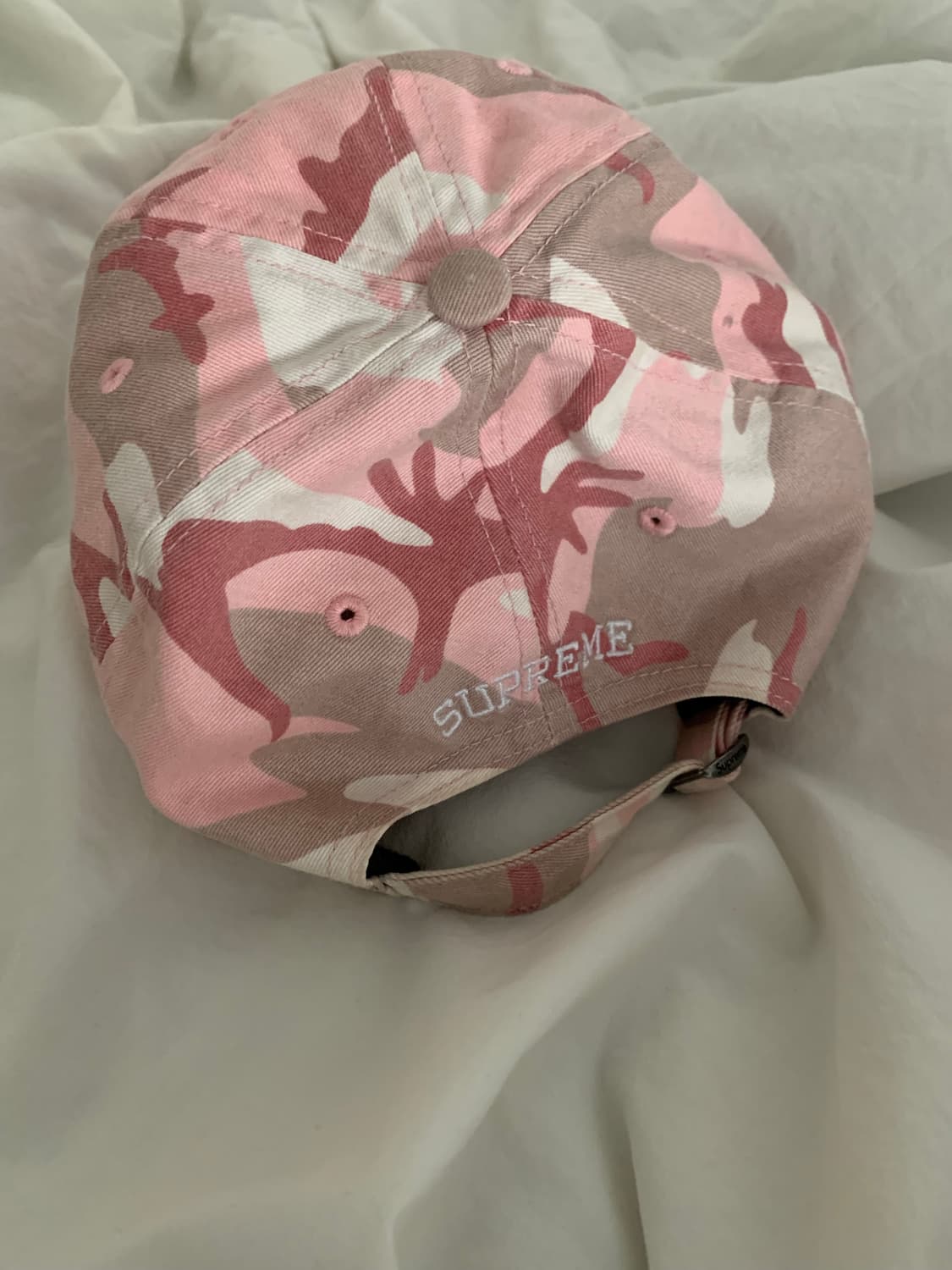 슈프림 S로고 핑크 카모캡 상품이미지2