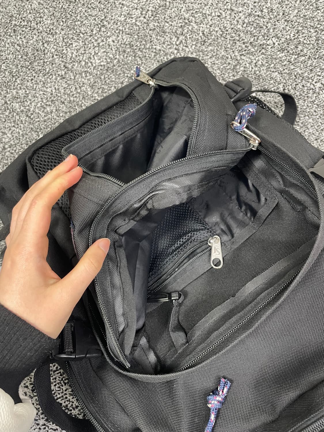 빈티지9. 잔스포츠 데일리트랜짓 백팩 가방 책가방 블랙 상품이미지4