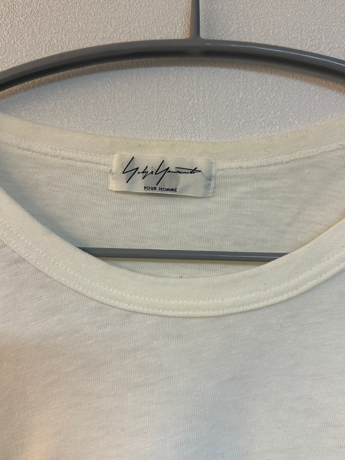 요지야마모토 뿌르옴므 티셔츠 상품이미지3